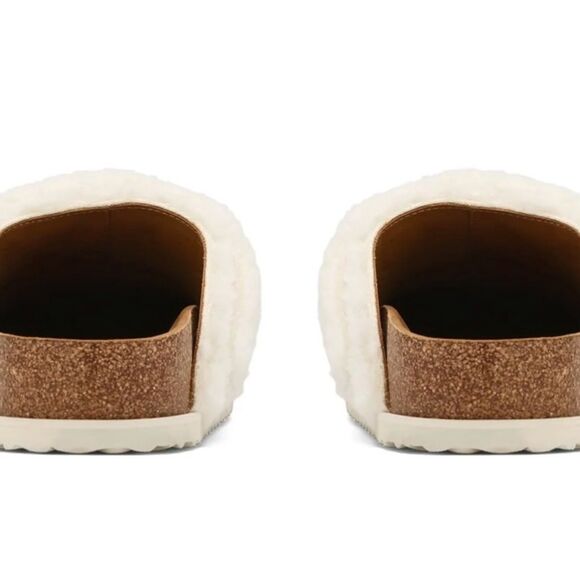 Naked Wolfe Malta Crème Shearling Size 44EU U.S. size 11 Slip On Mules Shoes main image 9
